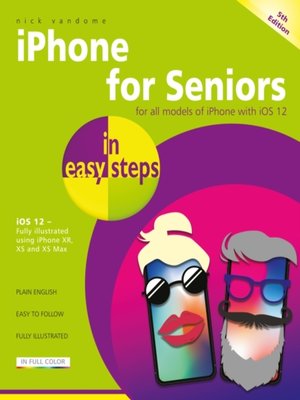 cover image of iPhone for Seniors in easy steps